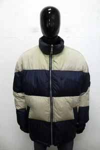 Tom Tailor Giubbotto Taglia XL Uomo Giacca Invernale Blu Beige Double Face - Imagen 1 de 16