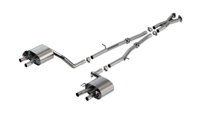 Borla 140936 S-Type Cat-Back Exhaust for 22-23 Kia Stinger GT 3.3L V6 Turbo - Image 1 of 4