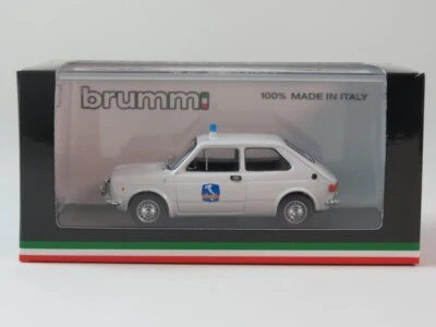 Brumm Fiat 127 Société Autostrade Como - Chiasso A9 1971 1/43 R670 2025 - Photo 1/4