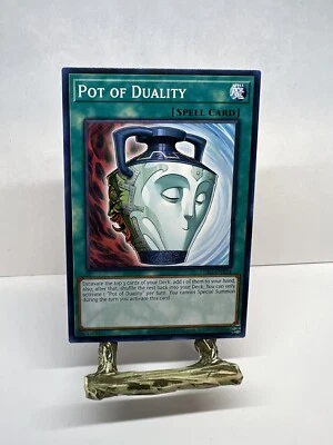 YuGiOh TCG Pot Of Duality LDK2-ENKY34 Konami Card - Image 1 of 4