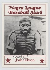 1986 Fritsch Negro League Baseball Stars Josh Gibson #23 HOF