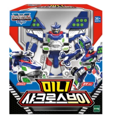 Mini Force V-Rangers Mini SHARKCROSS-V Transformer Robot KOREAN - Image 1 of 4