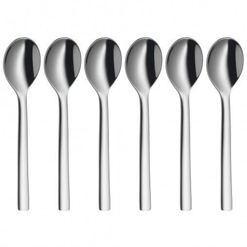 WMF Espresso Spoon 6 Nuova Espressolöffel - Edelstahl (3201000266)