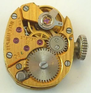 Hamilton 780 Mechanisches Armbanduhrwerk - Teile / Reparatur - Bild 1 von 6
