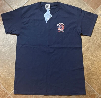 Camiseta de manga corta Old Guys Rule roja, blanca y barbacoa azul marino talla mediana nueva con etiquetas Foto 1 de 4