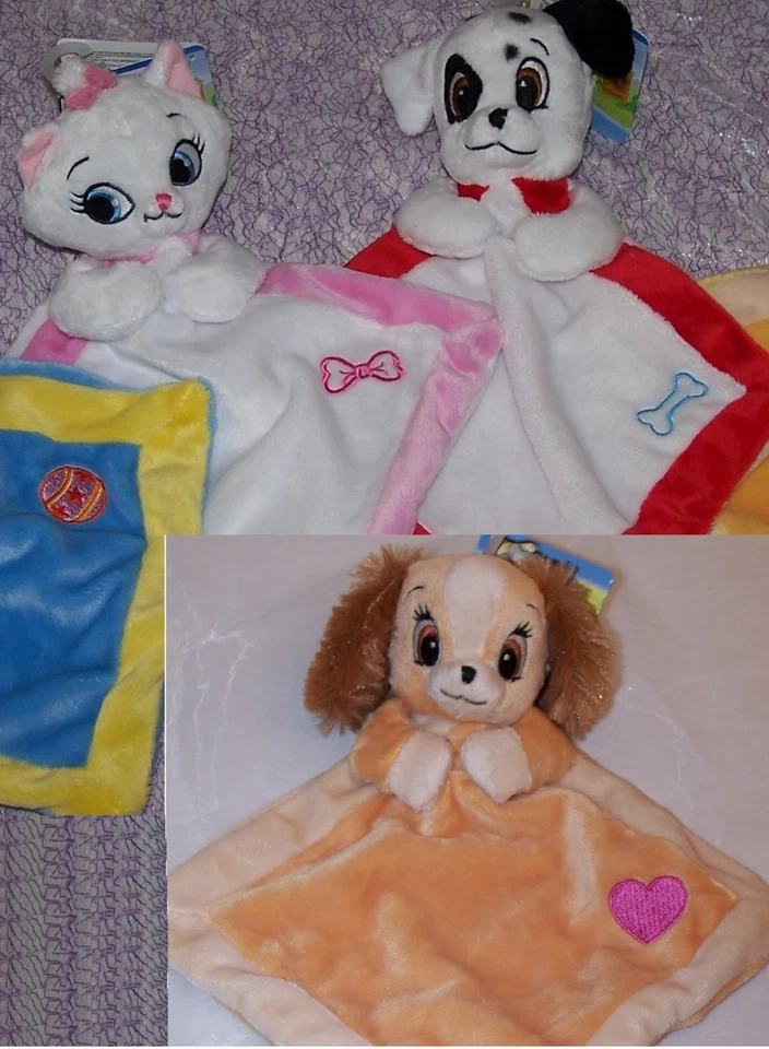 Schmusetuch Smoby Toys Nicotoy Walt Disney Katze Aristocats Hund Susi Dalmatiner