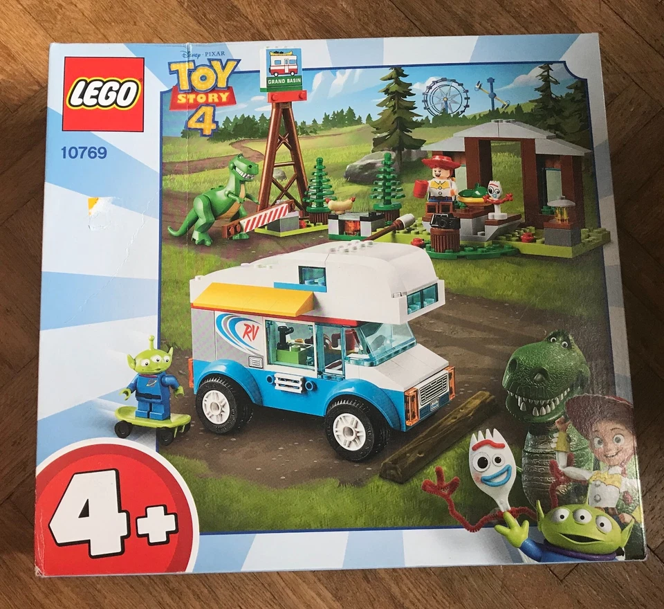 BOITE SET NEUF LEGO DISNEY TOY STORY 4 RV VACATION LE CAMPING CAR VACANCES 10769 - Photo 1/1