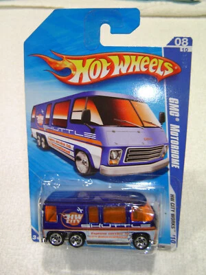 Hot Wheels HW CITY WORKS '10 GMC MOTORHOME 1/64 - Image 1 of 2
