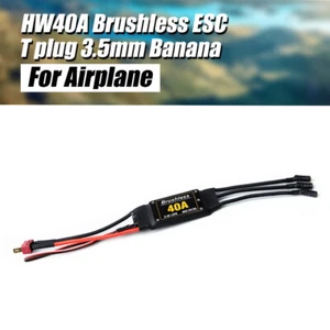 Controlador de velocidad 40A sin escobillas ESC Drone Helicóptero Multicopter RC Cuadricóptero - Imagen 1 de 9