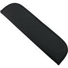 17' Zippered Knife Carrying Storage Vinyl Case Pouch Pack Black Cordura