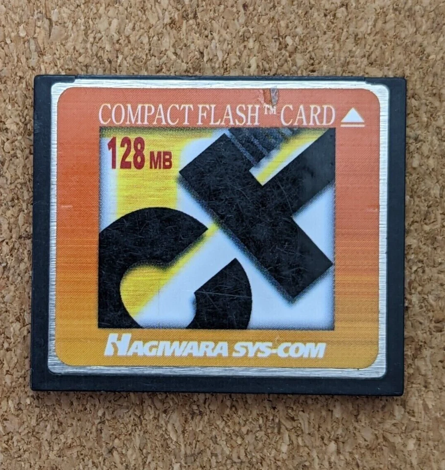 Compact Flash Card 128MB TOSHIBA - Image 1 of 1