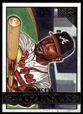 2020 Topps Gallery 7 Marcell Ozuna   Atlanta Braves  Baseball Card