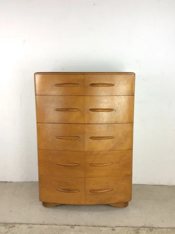 Mid Century Modern Highboy Dresser by Heywood Wakefield Cover