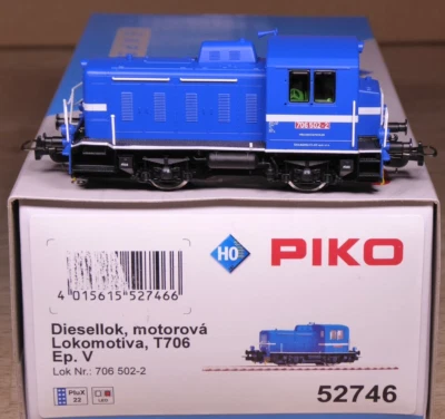 Piko 52746 H0 Diesel Locomotive Tgk 2-T706 Kaluga Der Epoch 4/6 New With LED + - Image 1 of 4