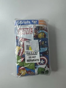 marvel 6 briefs Boys Size (4T) - Picture 1 of 3
