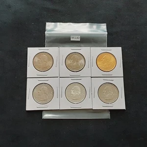 2003 Illinois State Quarters Set! 6 Different coins! 1 90% silver!! M130 - Picture 1 of 2