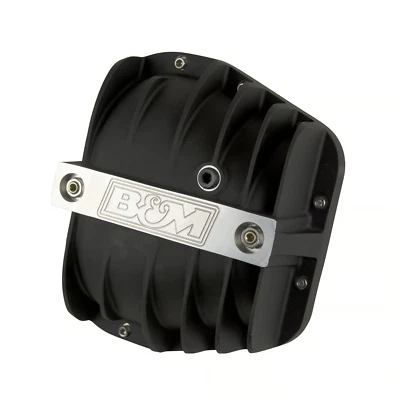 Cubierta diferencial B&M Hi-Tek aluminio negro para Ford F-150 2009-2023 - 41298 Foto 1 de 4