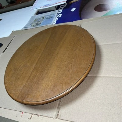 De colección Cushman Colonial Arce Lazy Susan Mid-Century Moderno #5246 Foto 1 de 4