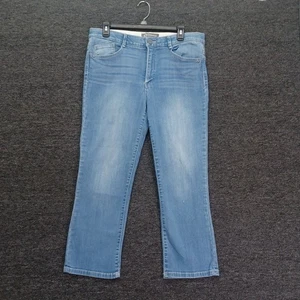 Democracy Damenjeans Größe 12 Blau Denim Bauchtechnologie Stretch 10" Leibhöhe - Bild 1 von 7