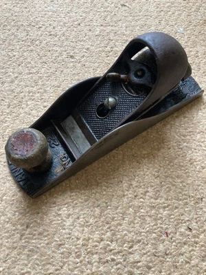 Vintage Stanley Record No 220 Block Plane Tool Made in England - Image 1 of 4