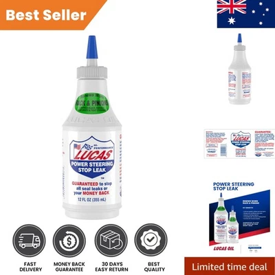 Lucas 12 Fluid Ounce Power Steering Sealant - Smooth & Reliable Performance - image 1 of 4