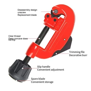 Achieve Clean Cuts with this Pipe Cutter for Copper and Brass User friendly - Picture 1 of 32
