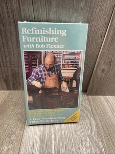 Refinishing Furniture with Bob Flexner 1987 VHS NEW SEALED - Picture 1 of 7
