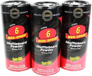 Shuffleboard Powder Speed #6 - 3 Pack / Cans - Picture 1 of 12