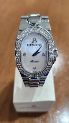 RELOJ BERTOLUCCI SERENA 0.90CTS DIAMANTES "COMO NUEVO" Foto 1 de 4