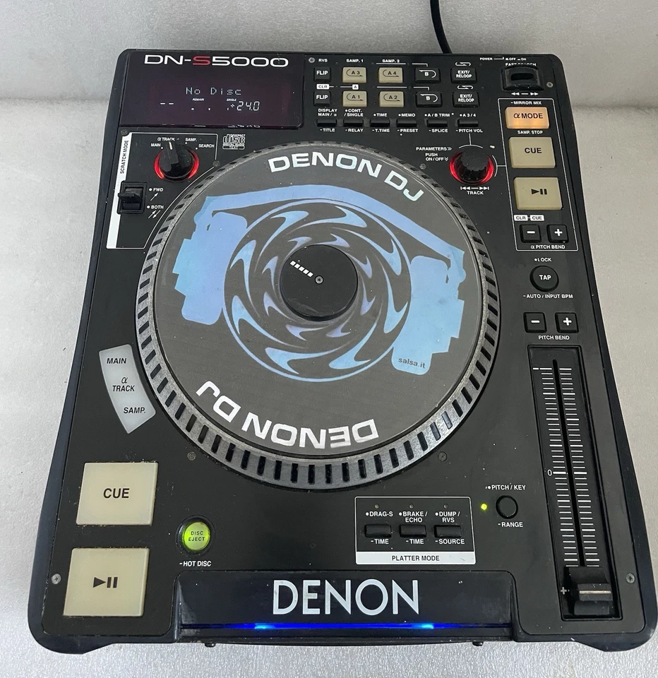 DENON DN-S5000 Motorisierter Plattenspieler Musikinstrumente DJ Compact Disc ✅ - Bild 1 von 4