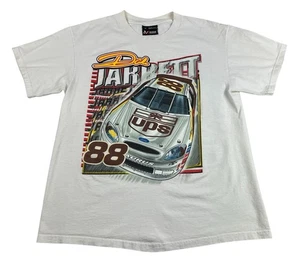 Vintage Y2K Chase Authentics Mens TShirt Medium Dale Jarrett 88 UPS Double Sided - Picture 1 of 9