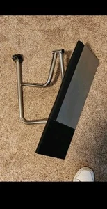 Laptop Mouse Stand Mount Workstation Video Game Chair or Round Bar Mounted Ke... - Picture 1 of 1