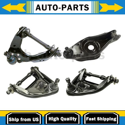 Braço de controle inferior superior dianteiro com junta esférica 4x compatível com Dodge B150 3.9L 1988-1994 - Imagem 1 de 4