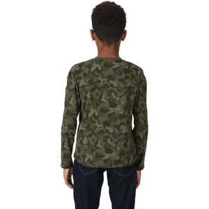 Regatta Boys Wenbie III Cotton Long Sleeve T Shirt - Picture 1 of 30