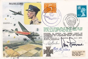 HA11  Flt Lt Lord Arnhem Signed Adolf Galland, Stefan Litjens & C London USA Ace - Picture 1 of 6