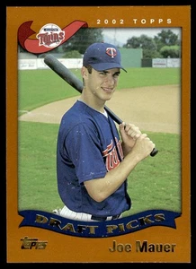 2002 Topps Joe Mauer Rookie #622 EX (Surface) - Picture 1 of 2