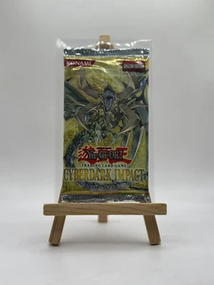 2006 Yu-Gi-Oh! Cyberdark Impact 1st Edition Booster Factory Sealed Pack - Image 1 of 2