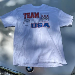 1994 Team USA Norway Olympics single stitch tshirt - Picture 1 of 7
