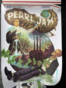 Pearl Jam Poster Tour 4/9/2020 Show Edition Denver, CO Eddie Vedder - Picture 1 of 1