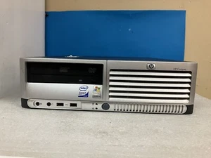 HP COMPAQ DC 7700 DC7700 Desktop Core 2 6400 2.13GHz 3GB 500GB WINDOWS XP PRO - Picture 1 of 8