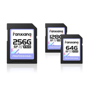 Fanxiang 1/2/4/10 sztuk Cameras Karta SD 64 GB 128GB 256GB Karta pamięci Class10 Hot - Zdjęcie 1 z 21