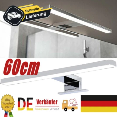 LED Spiegelleuchte Schminklicht Bad Beleuchtung Badezimmer Aufbaulampe Wand 60CM - Bild 1 von 4
