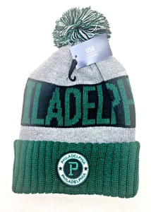 Sombrero de punto con puños y pompones PHILADELPHIA HAT - Imagen 1 de 3