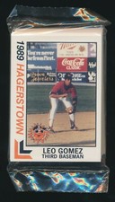 1989 BEST Hagerstown Suns (Orioles) -Set (28 cards) w/ LEO GOMEZ 