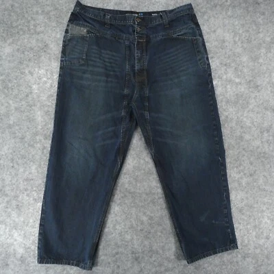 Marithe Francois Girbaud Jeans Men 42x29 Carpenter Brand-X Loose Fit Dark Wash - Image 1 of 4