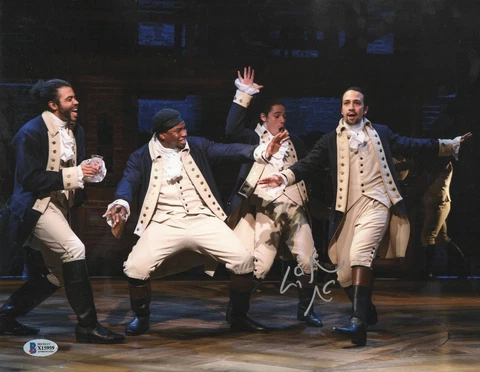LIN-MANUEL MIRANDA SIGNED AUTOGRAPH 11X14 PHOTO - ALEXANDER HAMILTON BECKETT 1 Cover