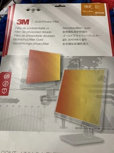 3M, Gold Privacy Filter, 16.1" x 10", 19.0, GPF19.OW - Picture 1 of 2