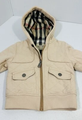 Burberry Baby Zip up Hoodie Sweater 6 Months - Imagem 1 de 4