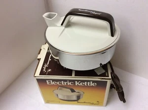Moulinex Regal Electric Kettle Tea Model V605 Extra Clean Original Box MCM - Picture 1 of 12
