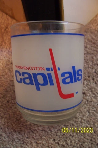 Washington Capitals / Mobil Oil Glass Cover